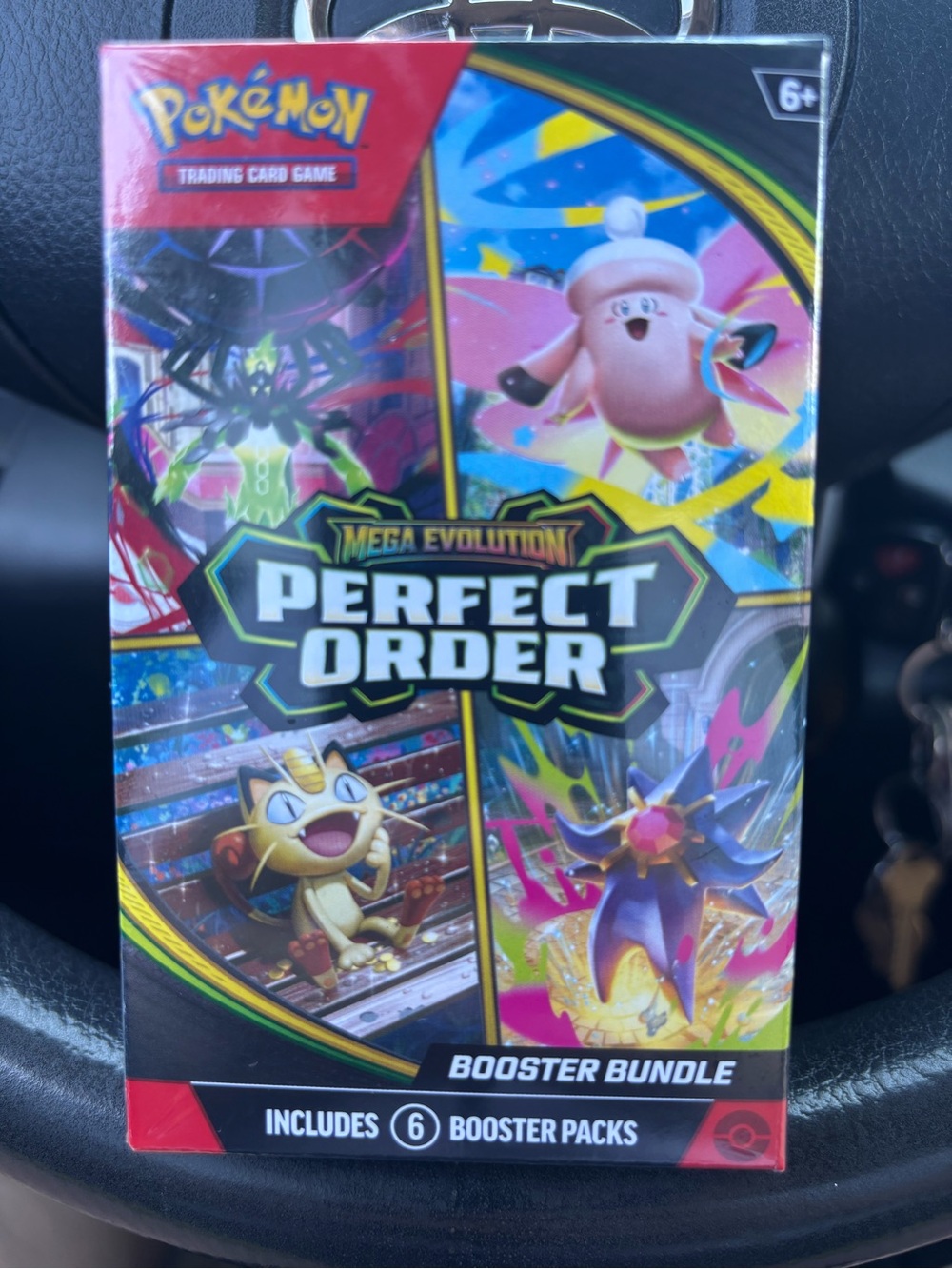 Pokemon Perfect Order Booster Bundle - Red, Blue, Pink, Yellow, Black